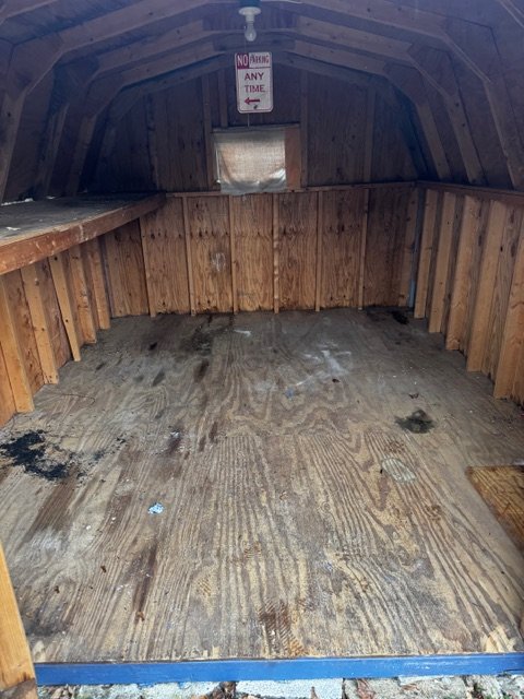AFTER - Shed Cleanout