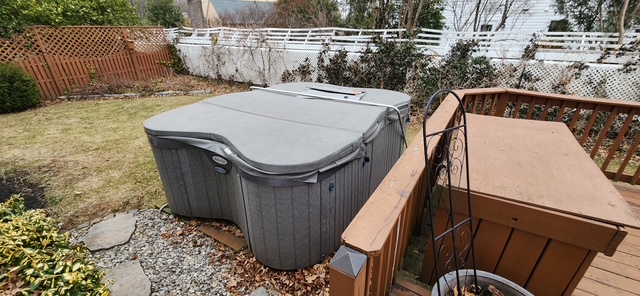 BEFORE - Hot Tub Removal