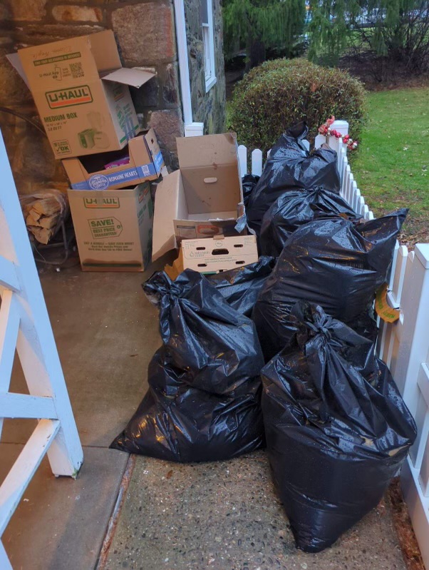 BEFORE - Leftover Job Material Pickup