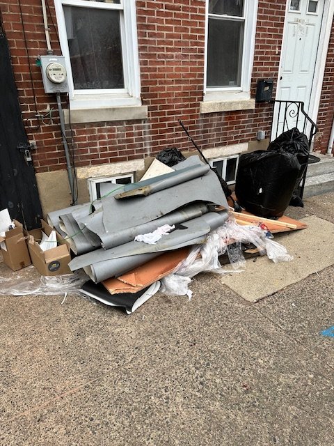 Roofing Debris Pick Up - MCM Hauling of Philadelphia, PA
