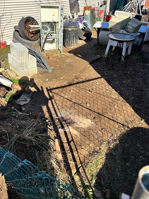 AFTER - Glass Hazardous Debris Pickup