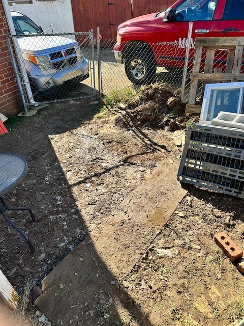 AFTER - Glass Hazardous Debris Pickup