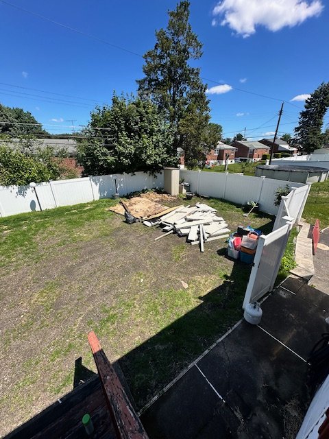 DURING - Shed & Debris Removal