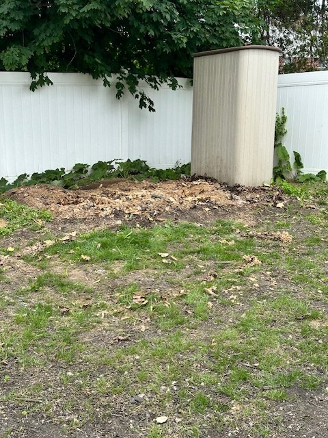 AFTER - Shed & Debris Removal