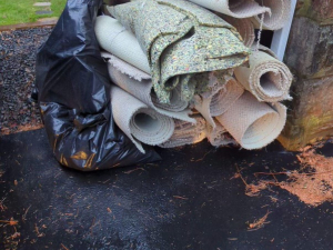 BEFORE - Leftover Job Material Pickup