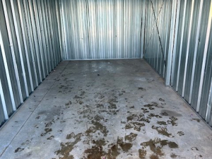 AFTER - Storage clean out completed in 16° weather.