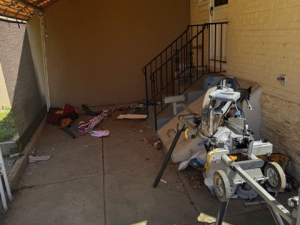 Emergency Clean Out Before